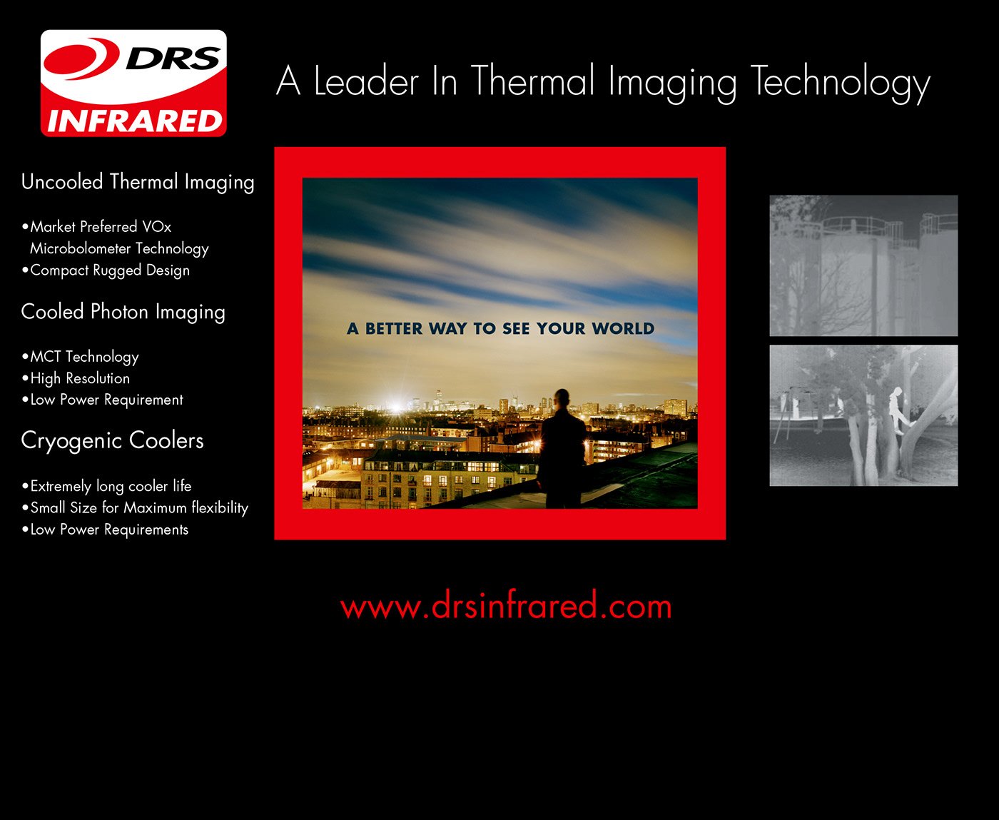 DRS Infrared thermal imaging marketing