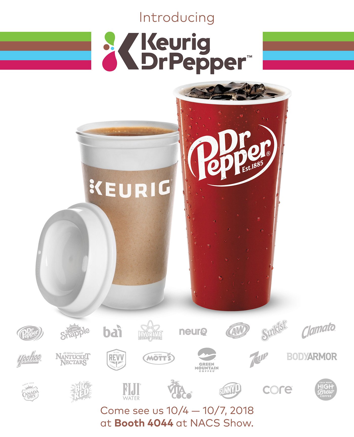 Keurig Dr Pepper NACS Show print materials