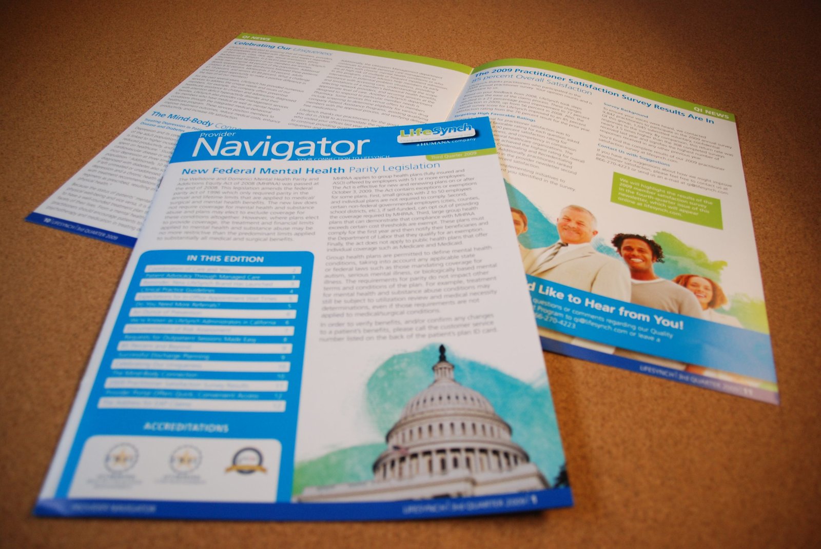 LifeSynch Navigator provider newsletter